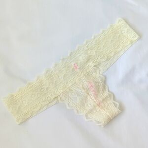 Pink Victoria's Secret Thong